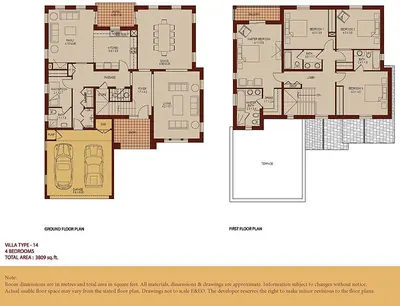 Type 14 - 4 bed