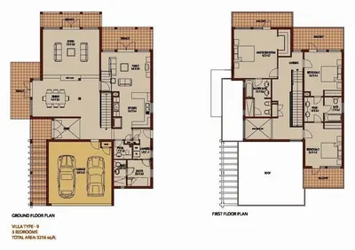3 Bedroom - 3216 sq ft