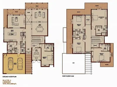 5 Bedroom - 5308 sq ft