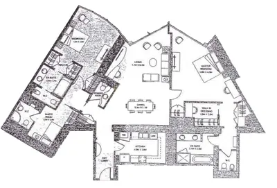 Type G - 2 Bedroom - 2056 sq ft