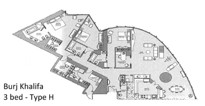 Type H - 3 Bedroom
