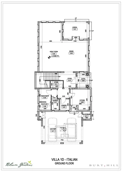 Villa 1D - Ground Floor