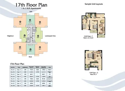 17th Floor Plan