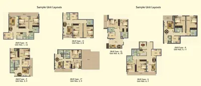 2 Beds Units (17-18)