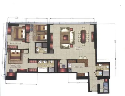 3 Bed - 1809 sqft
