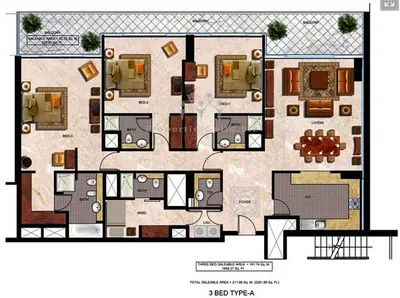 Type A - 3 Bed