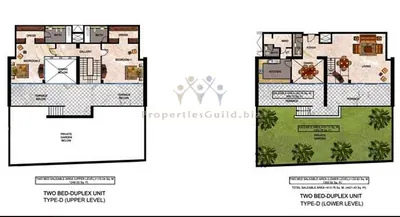 Type D - Duplex - 2 Bed