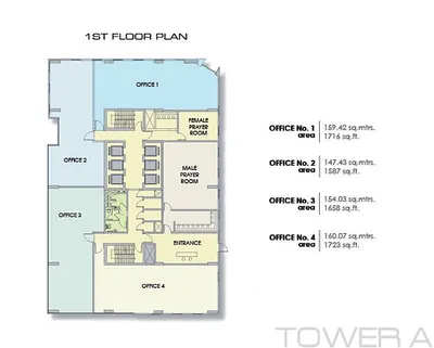 Tower A - Floor 1