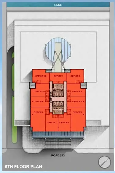 6th Floor Plan