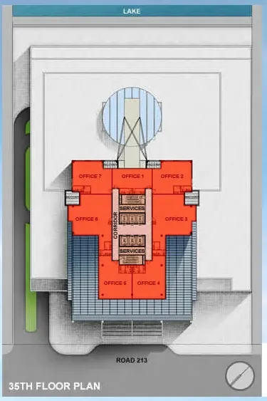 35th Floor Plan