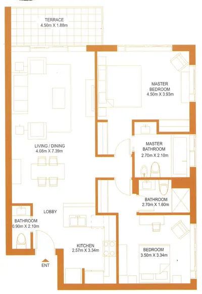2 Bed - Type L2
