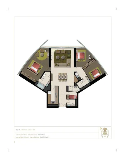 Type A - 3 Bed