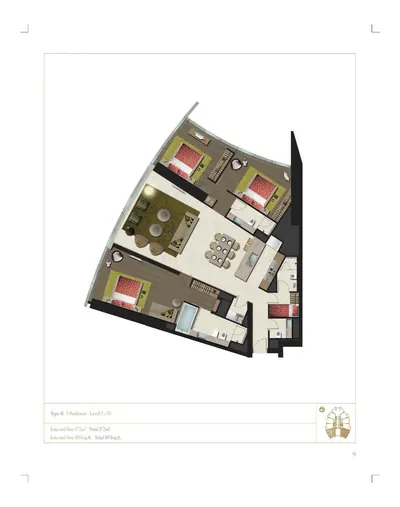 Type B - 3 Bed