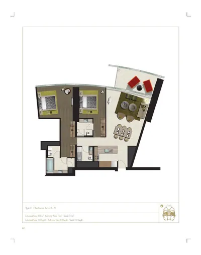 Type E - 2 Bed