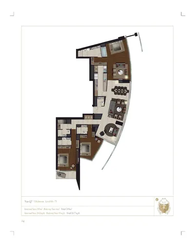 Type Q7 - 3 bed