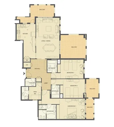 3 - Bedroom - 2022 sq ft