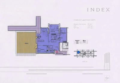 2-Bed - Level 32 - Unit 1