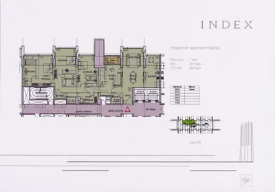 3-Bed - Level 66 - Unit 2