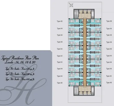 Floors 14 16 18 20