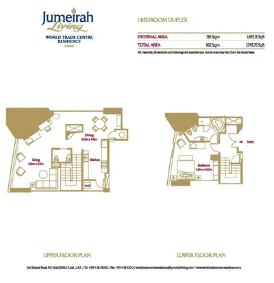 1-Bed - Duplex