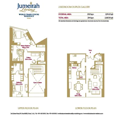 2-Bed - Duplex (Gallery)