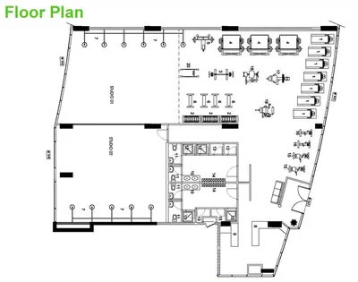 MMA Gym Floor Plan