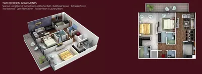 Typical 2 Bedroom