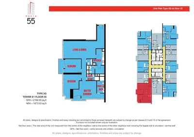 Floor 23 - Type 3G