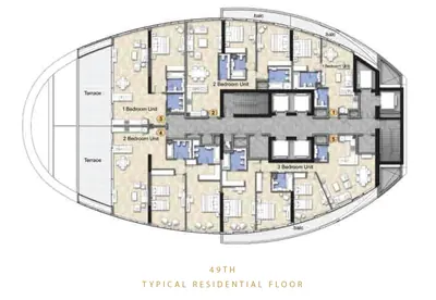 49th Floor Plan
