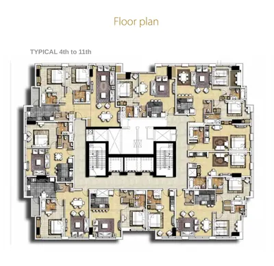 Floors 4 - 11