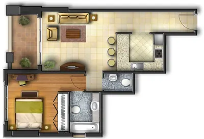 Typical 1 Bed