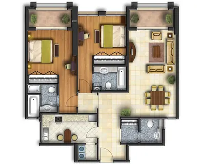 Typical 2 Bed
