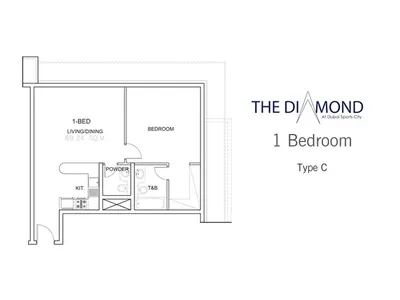 1 Bed - type C