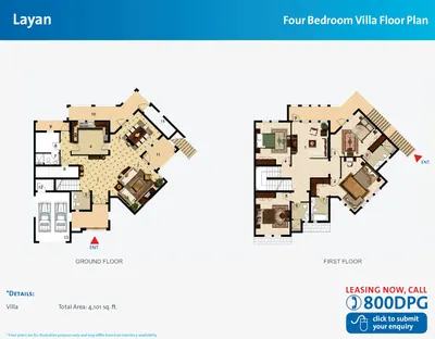 Layan - 4 Bed Villa - 4101 sq ft