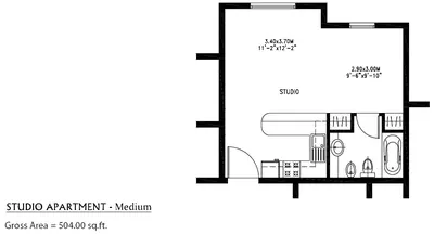 Studio - Type 3 Medium