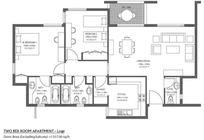 2 Bed - Type 2 Large
