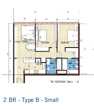 2 Bed - Small B