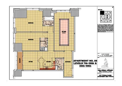 Floor 7-28 & 30-59 Unit 05