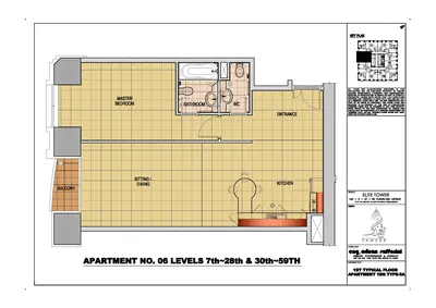 Floor 7-28 & 30-59 Unit 06