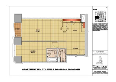 Floor 7-28 & 30-59 Unit 07