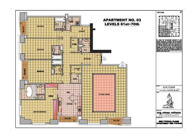 Floor 61-70 Unit 03