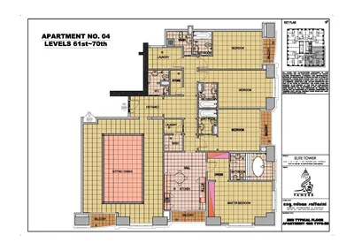 Floor 61-70 Unit 04