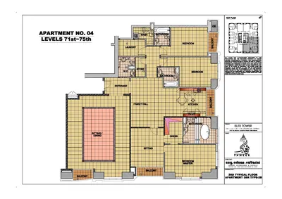 Floor 71-75 Unit 04