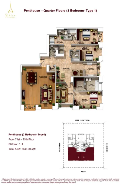 Penthouse - Quarter Floor