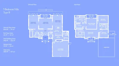 Type B - 3 Bedroom