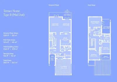 Type B - 3 Bedroom - Terrace