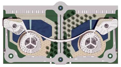 Al Bahar Tower - Site-Plan