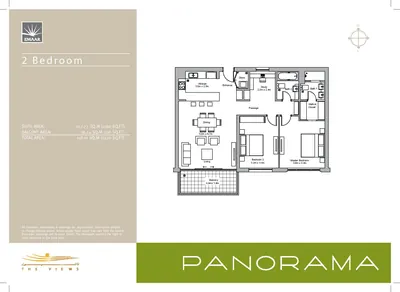 2 Bedroom - 1270 sq ft