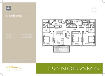 3 Bedroom - 1672 sq ft