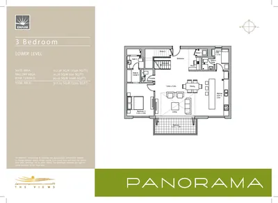 3 Bedroom Penthouse - Lower 3524 sq ft